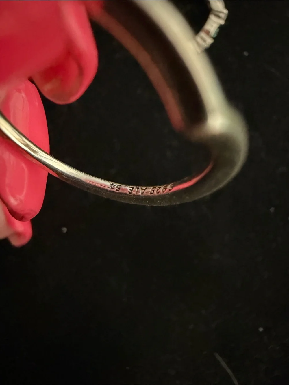 Pandora 925 Sterling silver set rings